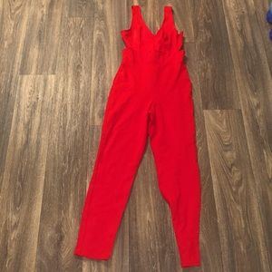 Sexy Red jumpsuit !